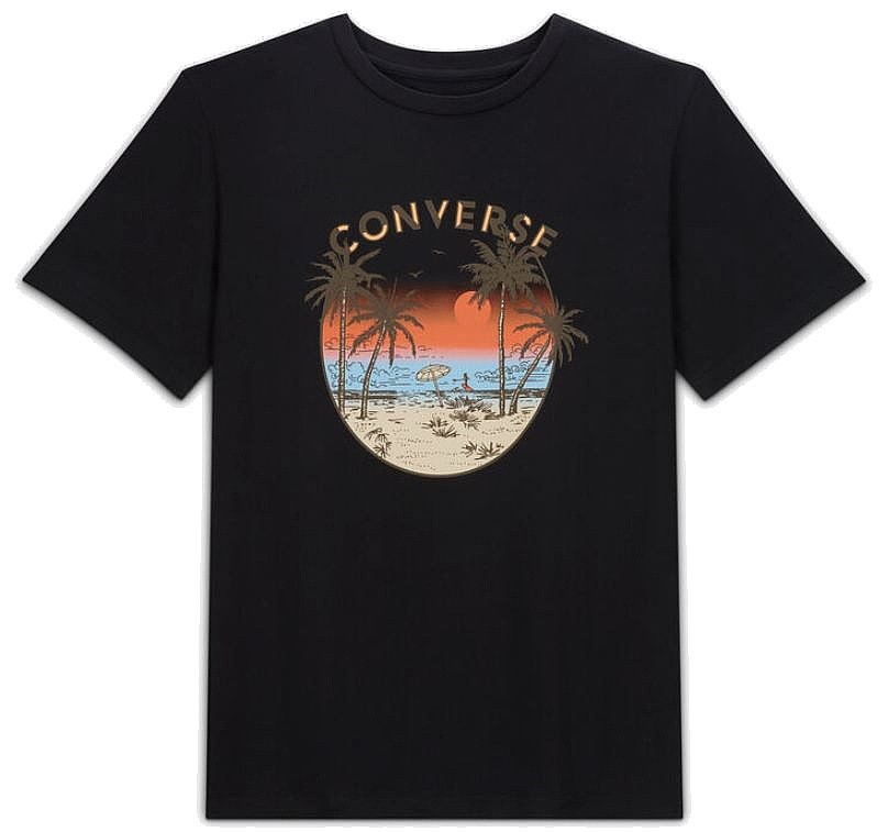 T-shirt Converse Resort/10026822 - A01/Converse Black