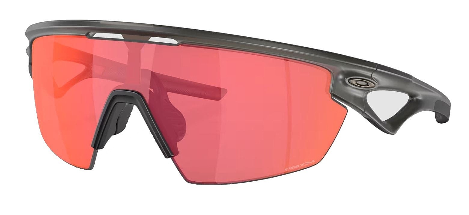 des lunettes Oakley Sphaera - Matte Grey Smoke/Prizm Trail Torch