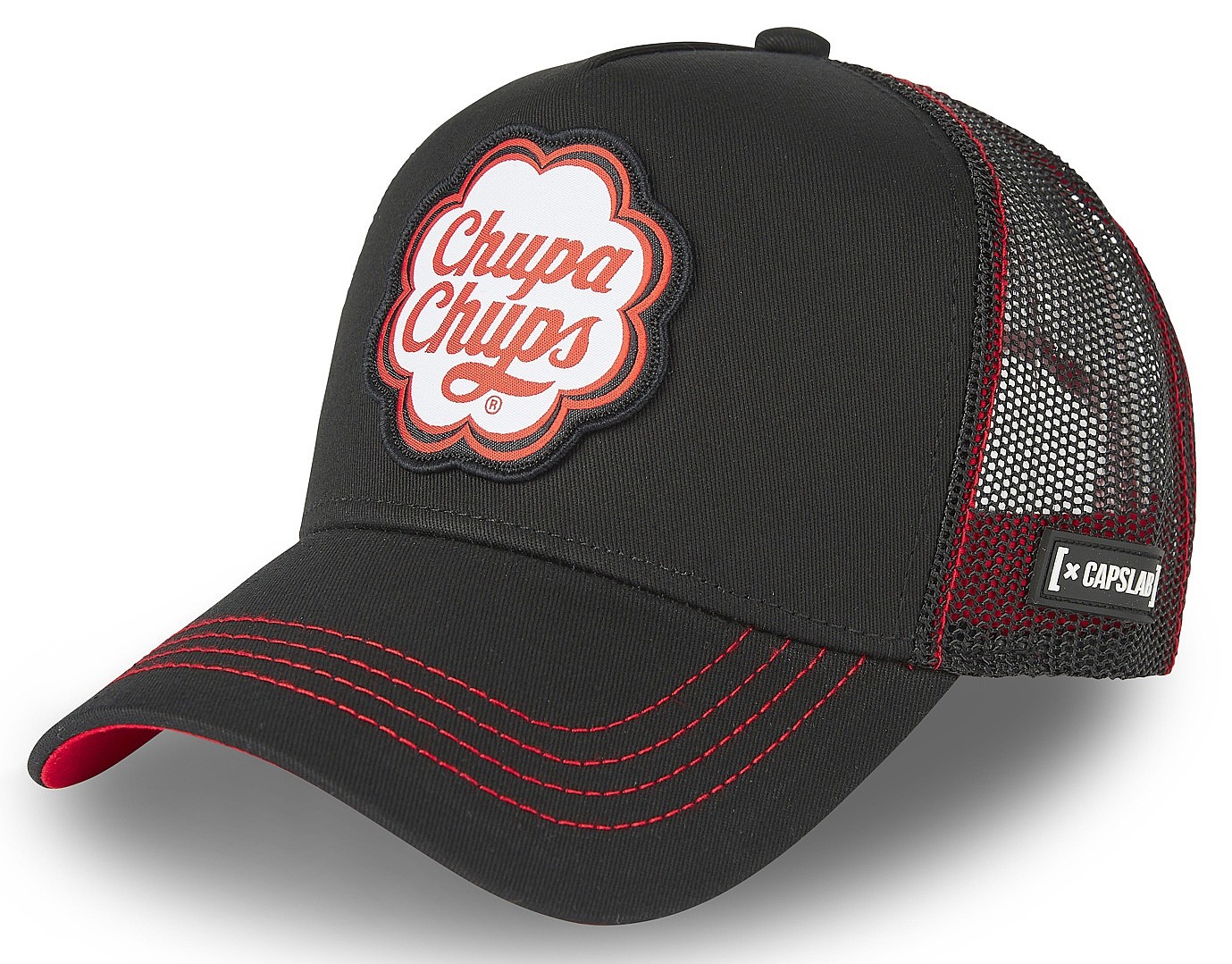 casquette Capslab Chupa Chups Trucker - All Black - men´s