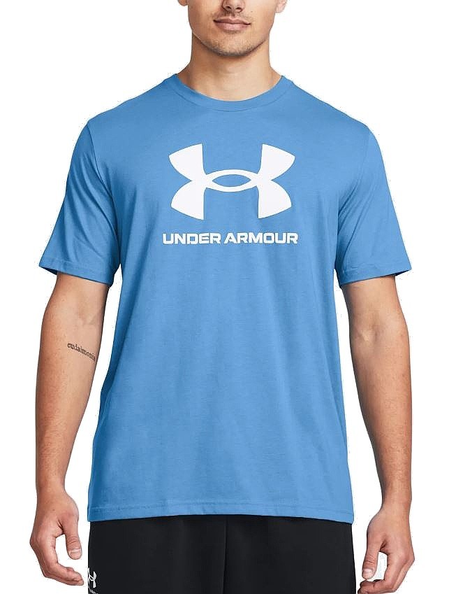 рубашка Under Armour Sportstyle Logo Update - Blue - men´s