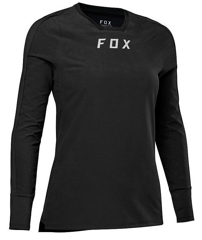 джерси Fox Defend Thermal Jersey LS - Black - women´s