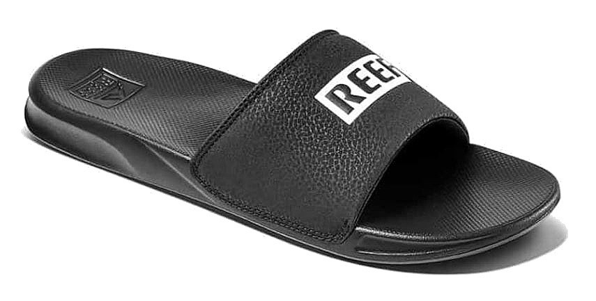 sko Reef One Slide - Black/White - men´s