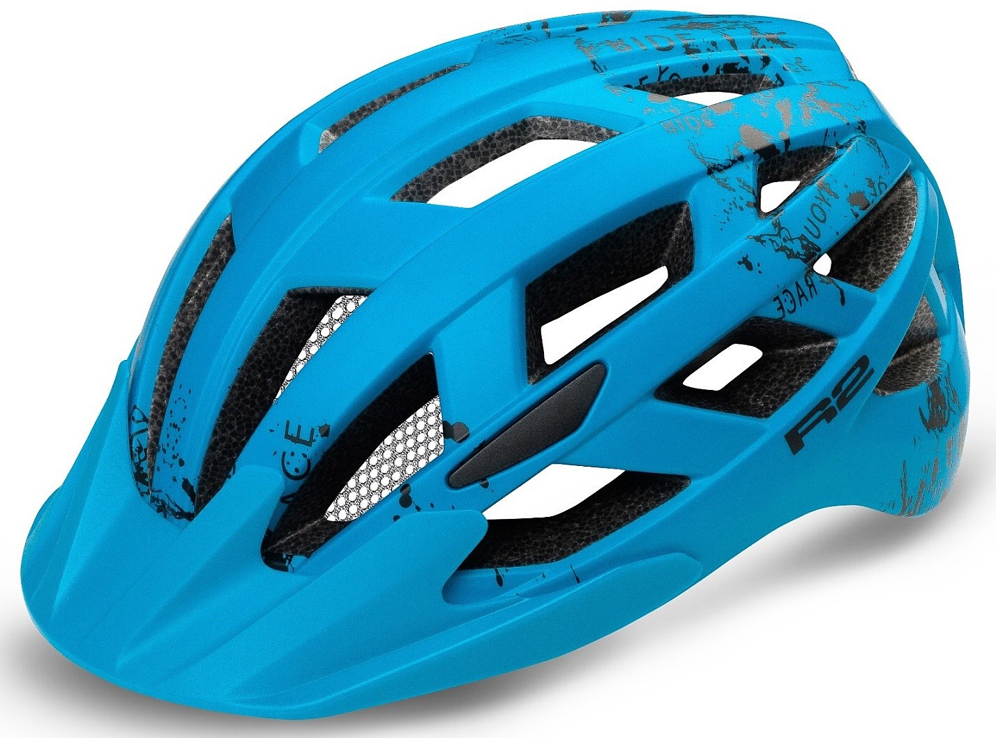 шлем R2 Lumen - ATH20E/Blue/Black Matt - unisex junior