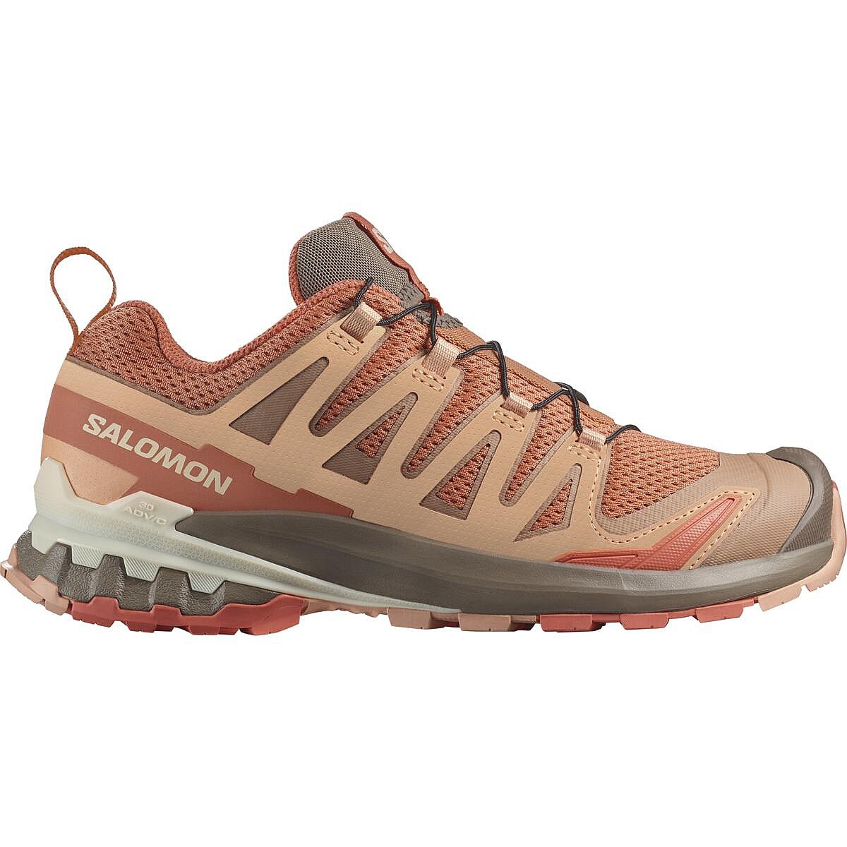 chaussures Salomon XA Pro 3D V9 W - Sun Baked/Fresh Salmon/Prairie Sunset - women´s