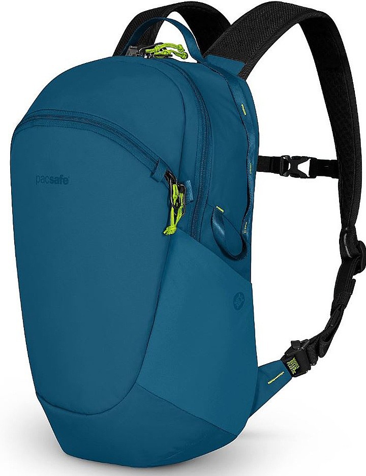mochila Pacsafe Eco 18 - Tidal Teal