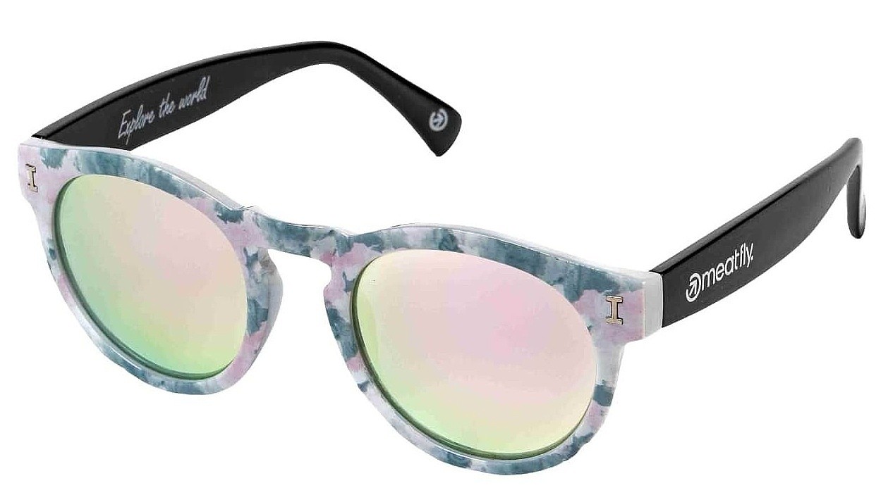 des lunettes Meatfly Lunaris - Pink Clouds