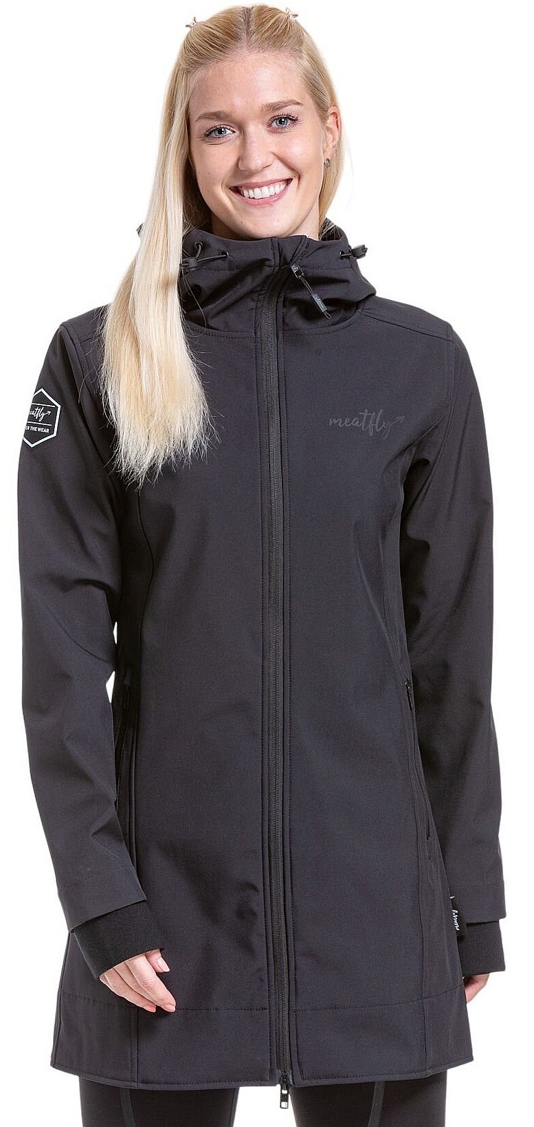 manteau Meatfly Thea - Black - women´s