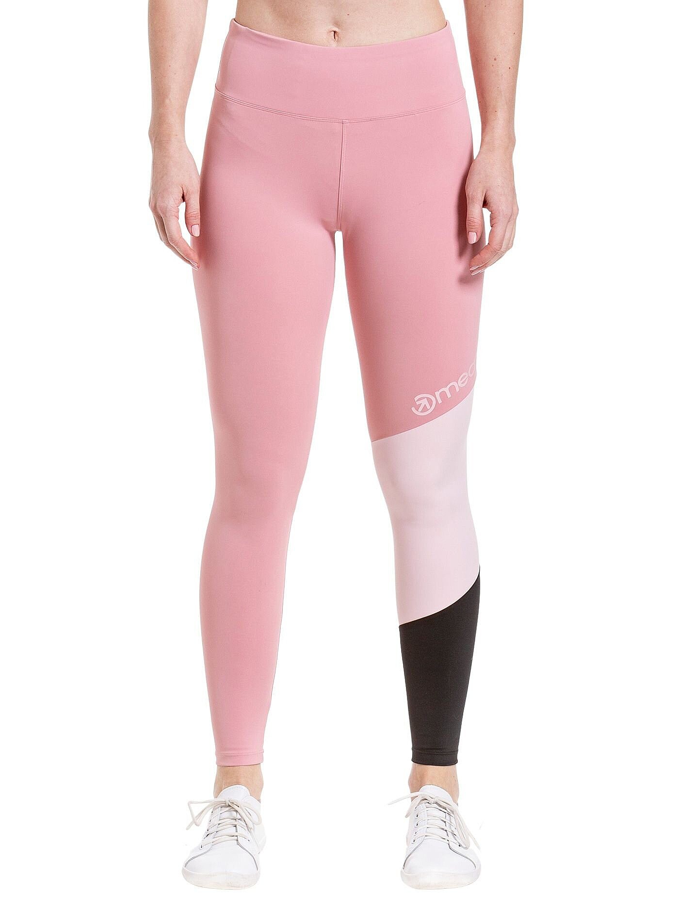 Leggins Meatfly Arabel - Dusty Rose/Black - women´s