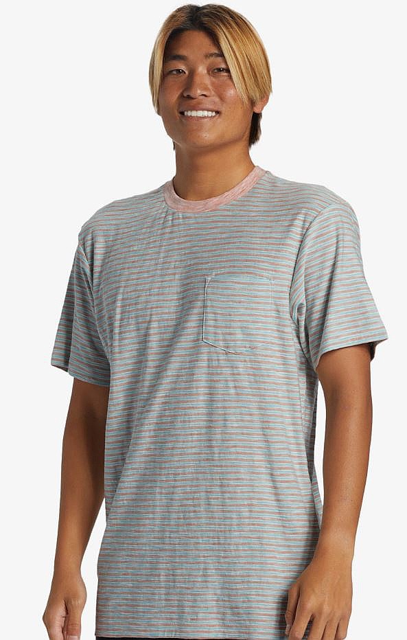 T-shirt Quiksilver Kentin Pocket - MJR3/Canyon Clay Kentin - men´s