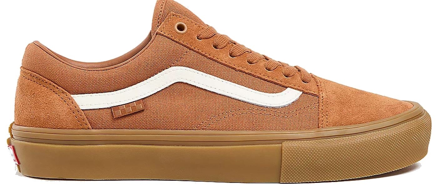 chaussures Vans Skate Old Skool - Brown/Gum - men´s