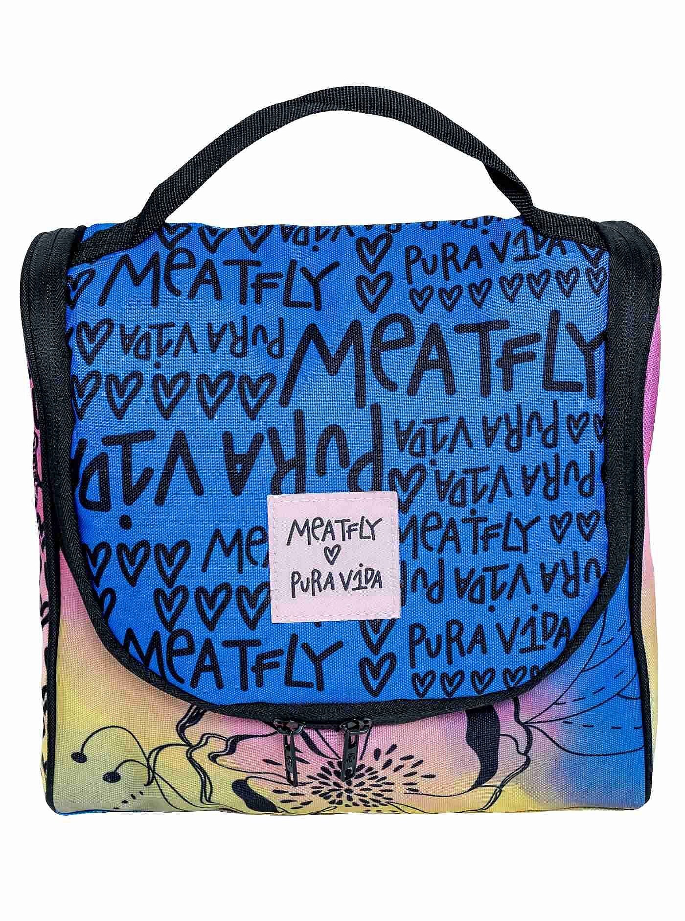 trousse de maquillage Meatfly Cara - Peach Flowers - women´s