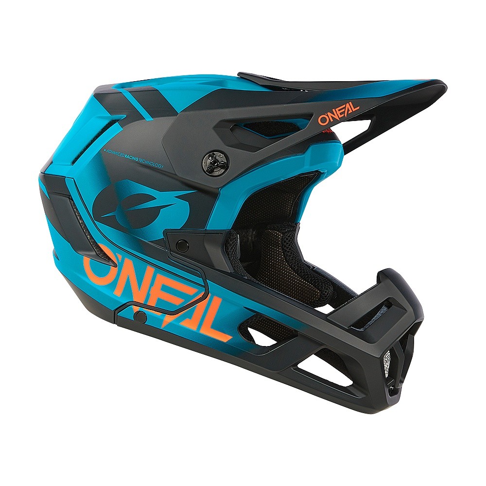 casque O'Neal SL1 Strike - Black/Teal