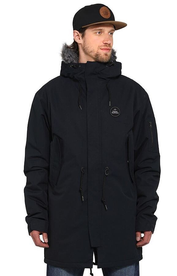 Jacke Horsefeathers Griffen - Black - men´s