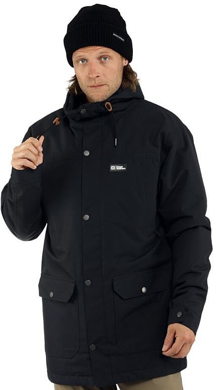 jacka Horsefeathers Juniper - Black - men´s