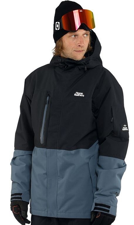 Jacke Horsefeathers Ripple - Black/Blue Mirage - men´s