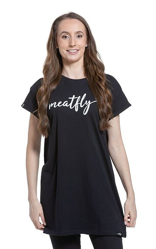 šaty Meatfly Senna - Logo Black