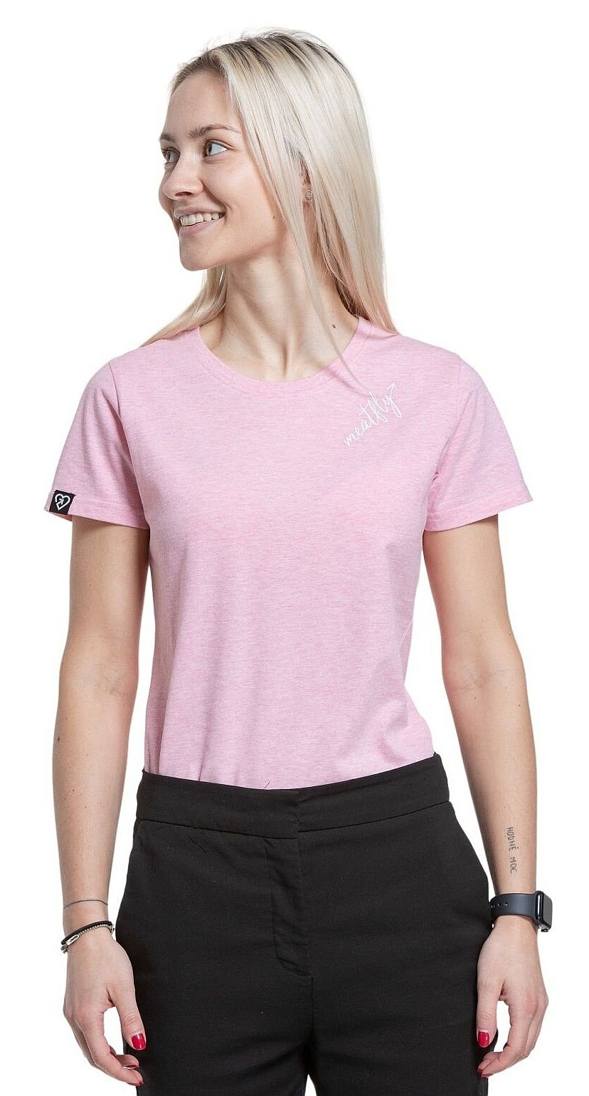 tričko Meatfly Lara - Pink Heather