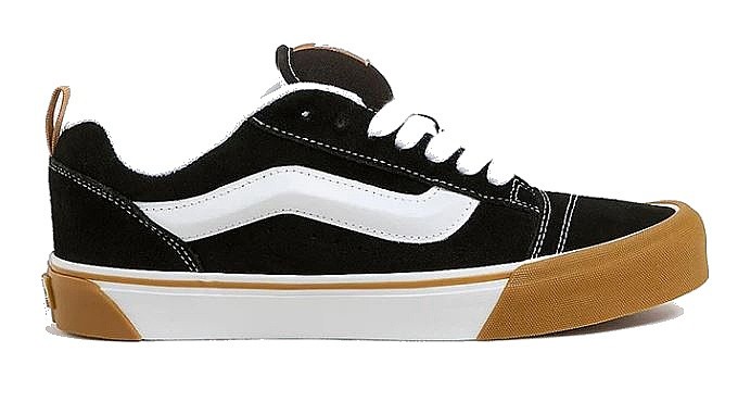 chaussures Vans Knu Skool - Gum Bumper Black