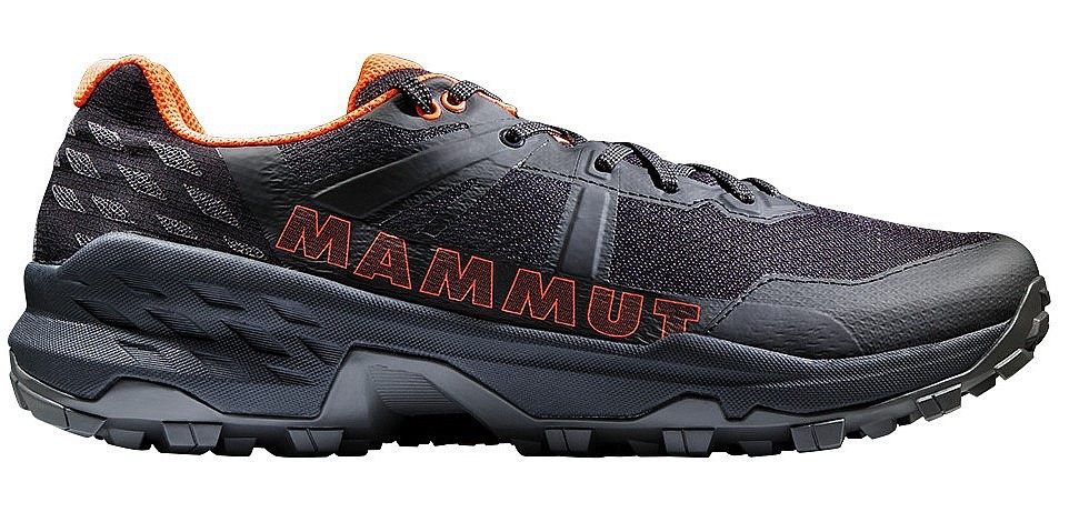 topánky Mammut Sertig II Low GTX - Black/Vibrant Orange