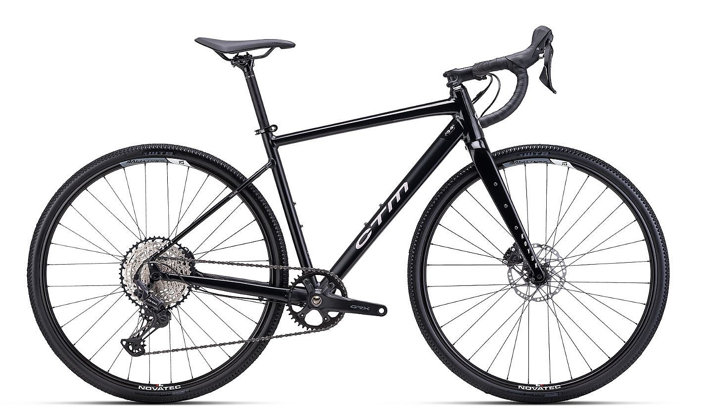vélo CTM Koyuk 3.0 28" - Matte Black/Gloss Black