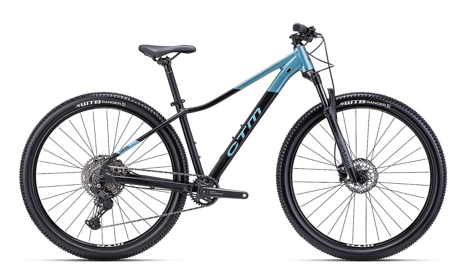 велосипед CTM Charisma 6.0 29" - Matte Black/Gloss Gray Blue - women´s