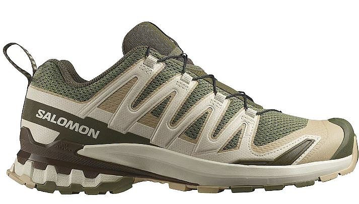 chaussures Salomon XA Pro 3D V9 - Deep Lichen Green/Safari/Dark Earth - men´s