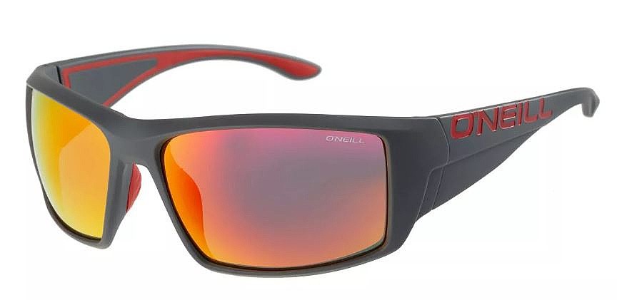 okulary O'neill ONS 9019-2.0 - Matte Grey Crystal/Red/Polarized