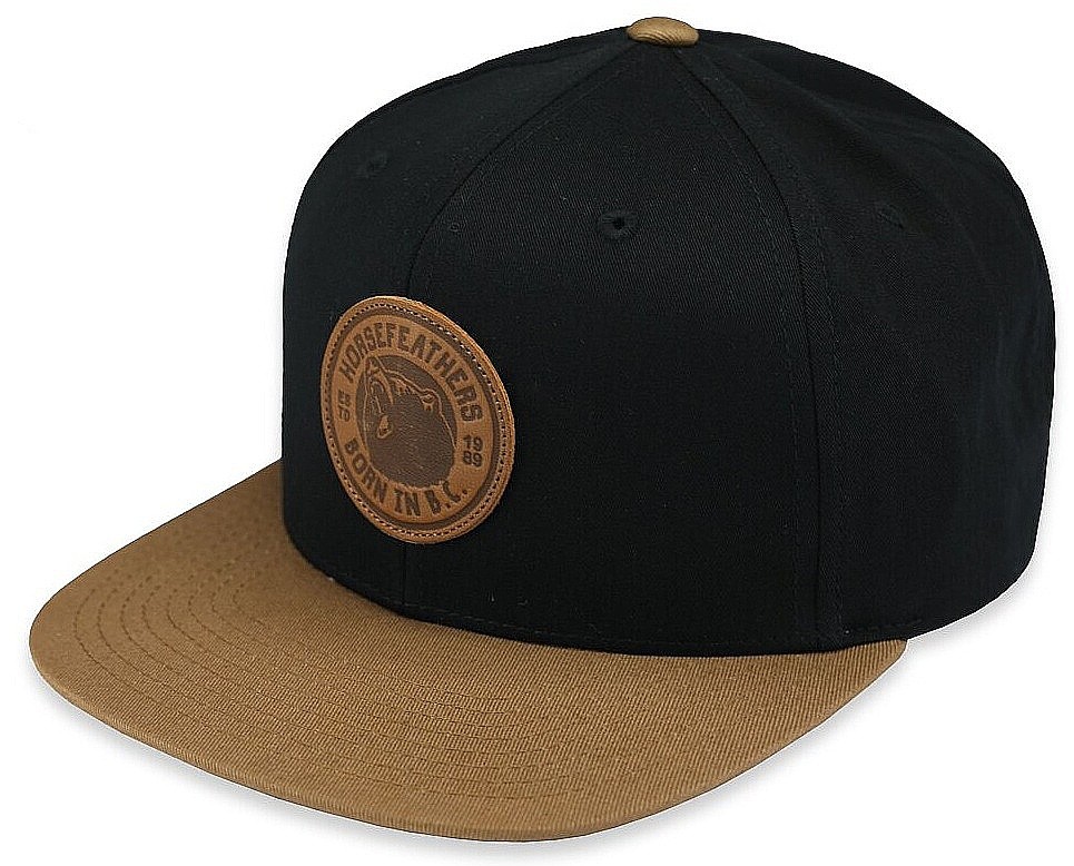 dziecięca czapka z daszkiem Horsefeathers Seb Snapback Youth - Black