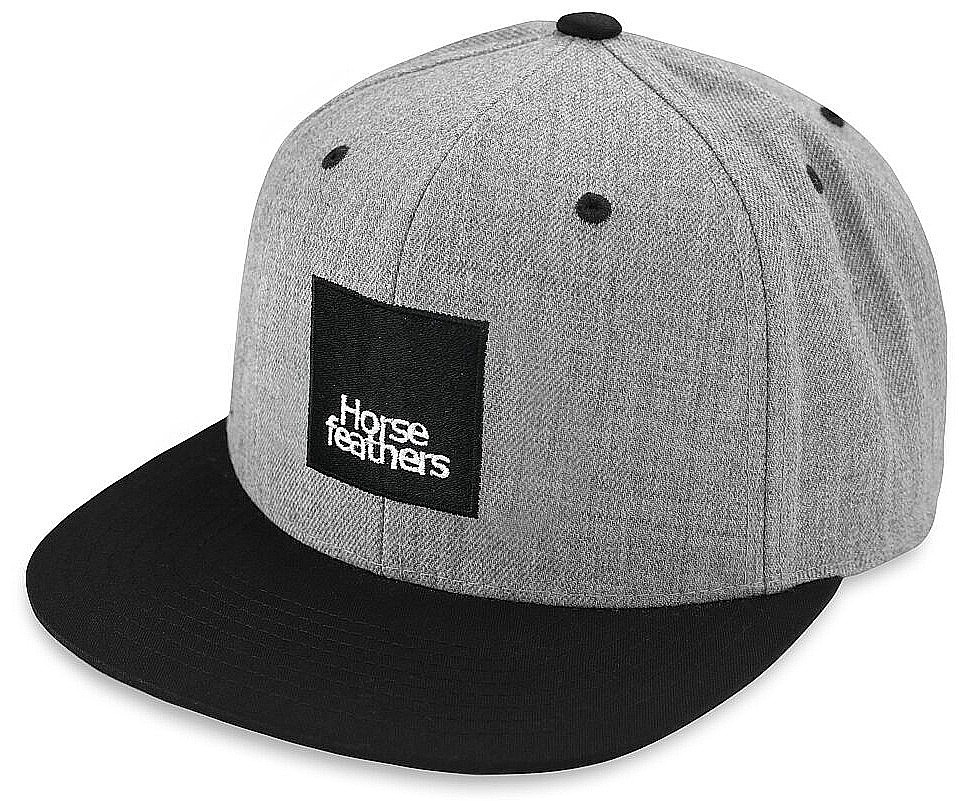 Kappe Horsefeathers Braden Snapback Youth - Heather Gray - unisex junior