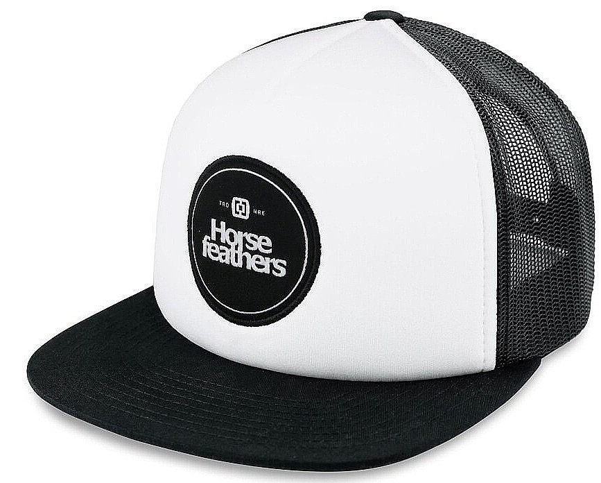 casquette Horsefeathers Greyson Trucker Youth - White - unisex junior