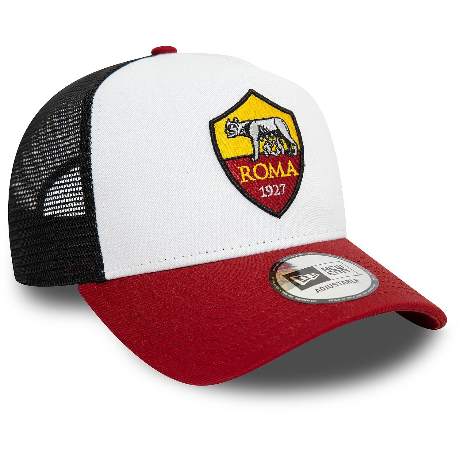 casquette New Era 9FO AF Core Trucker AS Roma - White/Hot Red - men´s