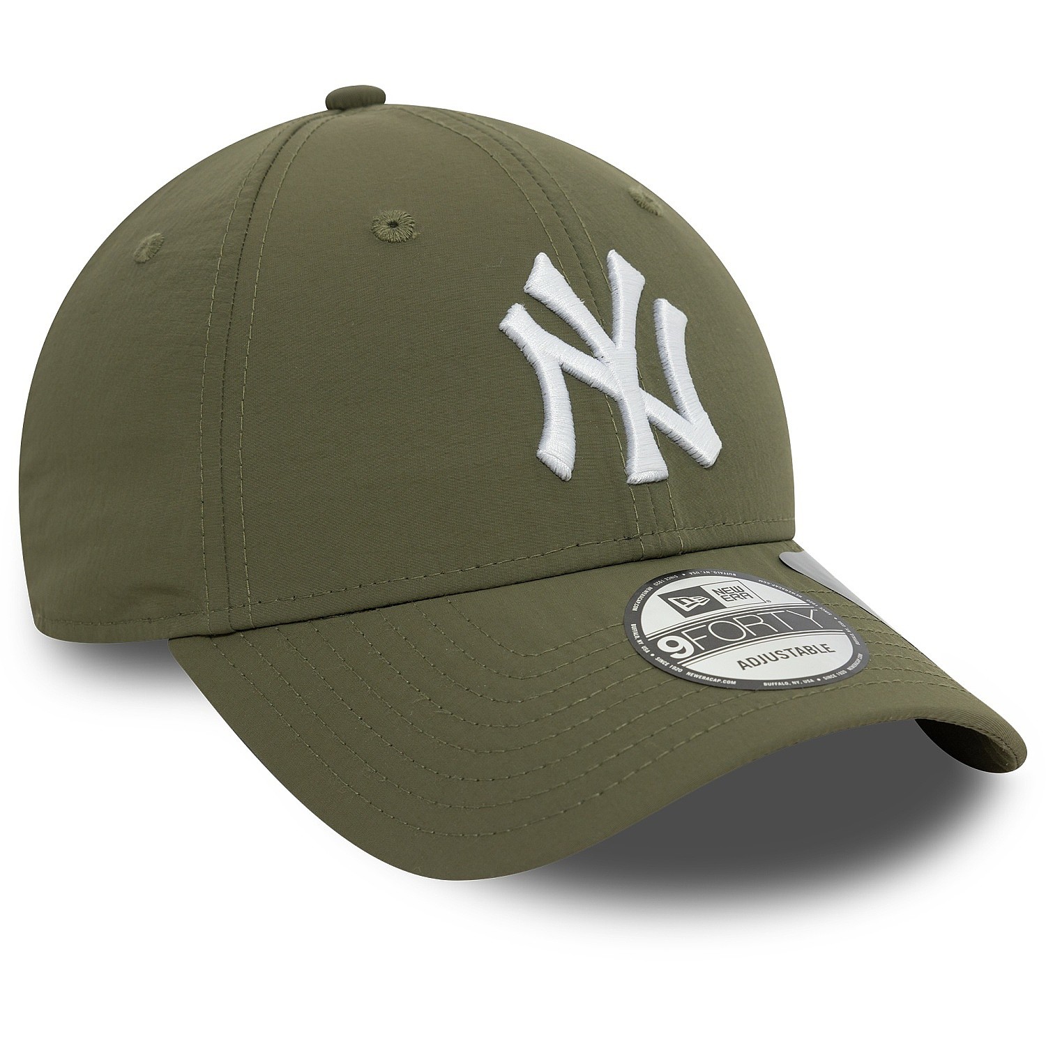 casquette New Era 9FO Recycled MLB New York Yankees - New Olive/White - men´s