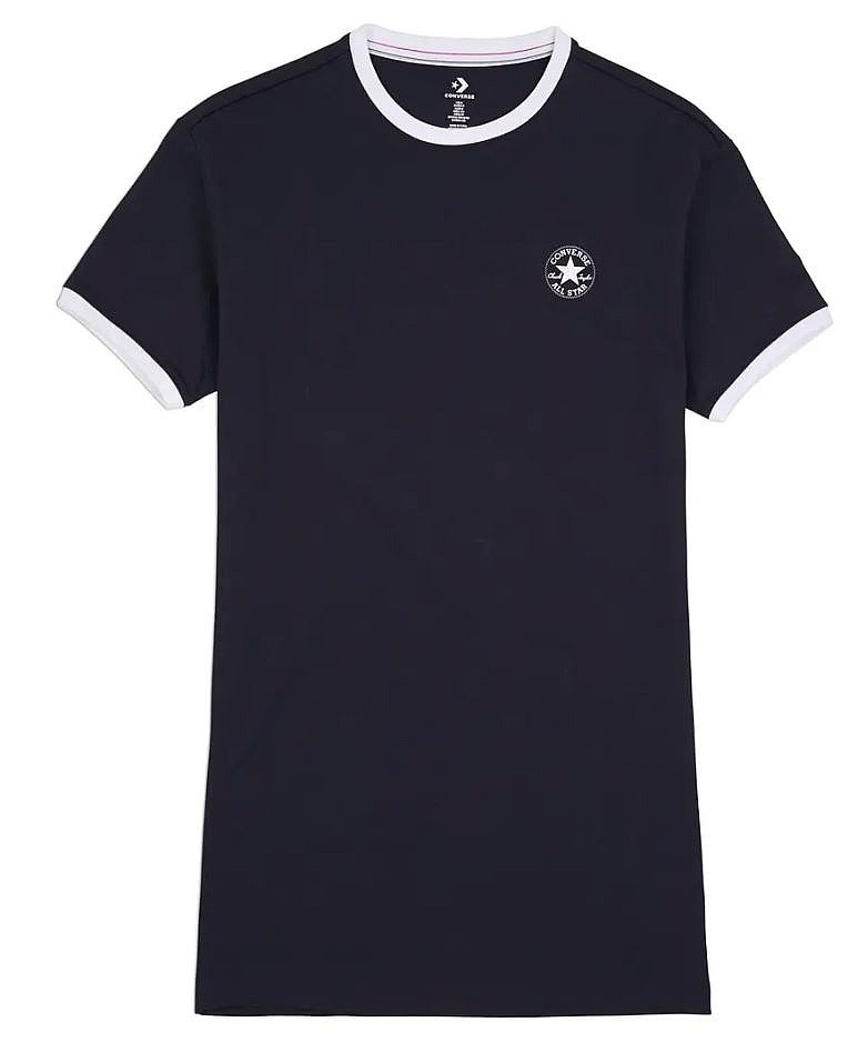 šaty Converse Chuck Taylor Patch T-Shirt/10026968 - A01/Converse Black