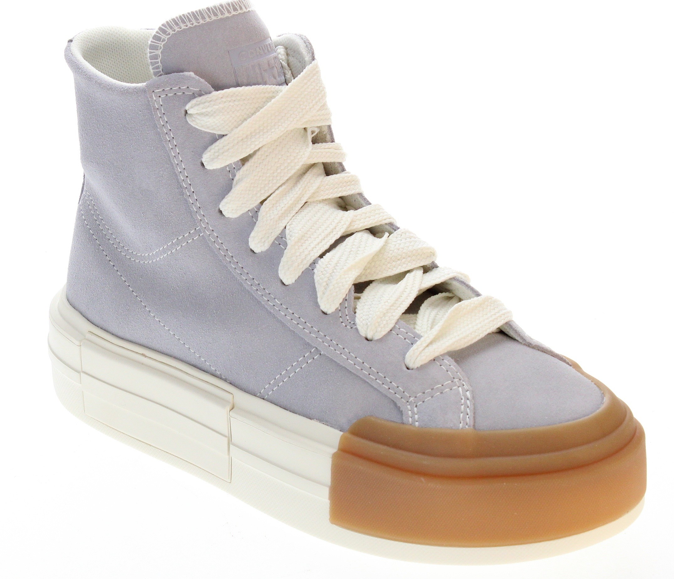 topánky Converse Chuck Taylor All Star Cruise Platform Suede Hi - A08330/Ghost Town/Egret/Black