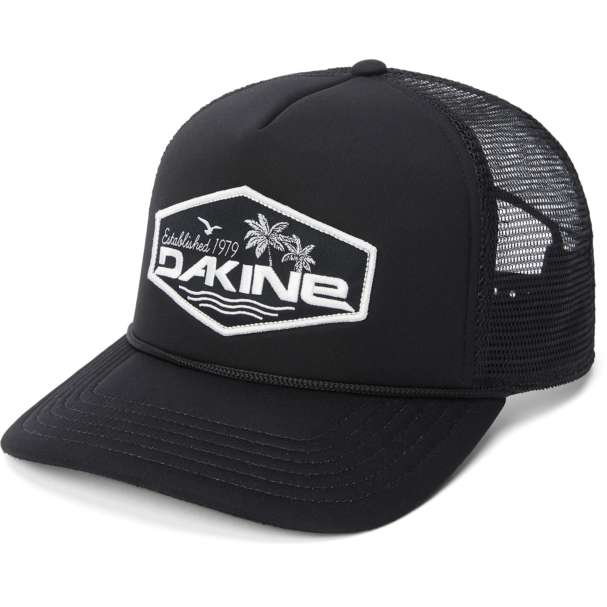 șapcă cu cozoroc Dakine Patch Trucker - Black Onyx