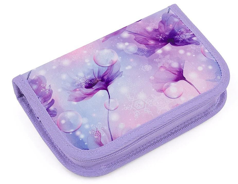 penál Topgal PENN 24050 - Purple/Flowers