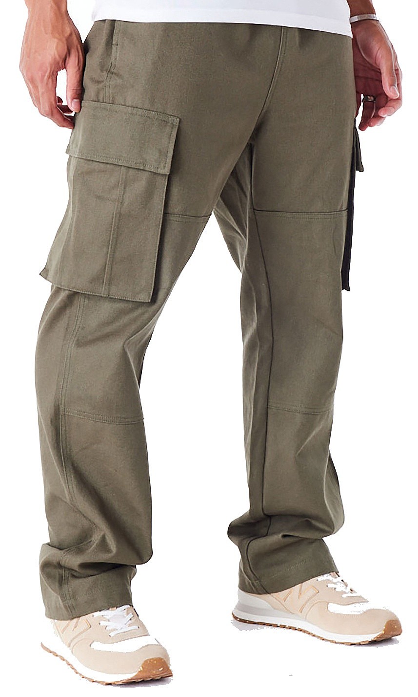 брюки New Era Cargo - New Olive/Black - men´s