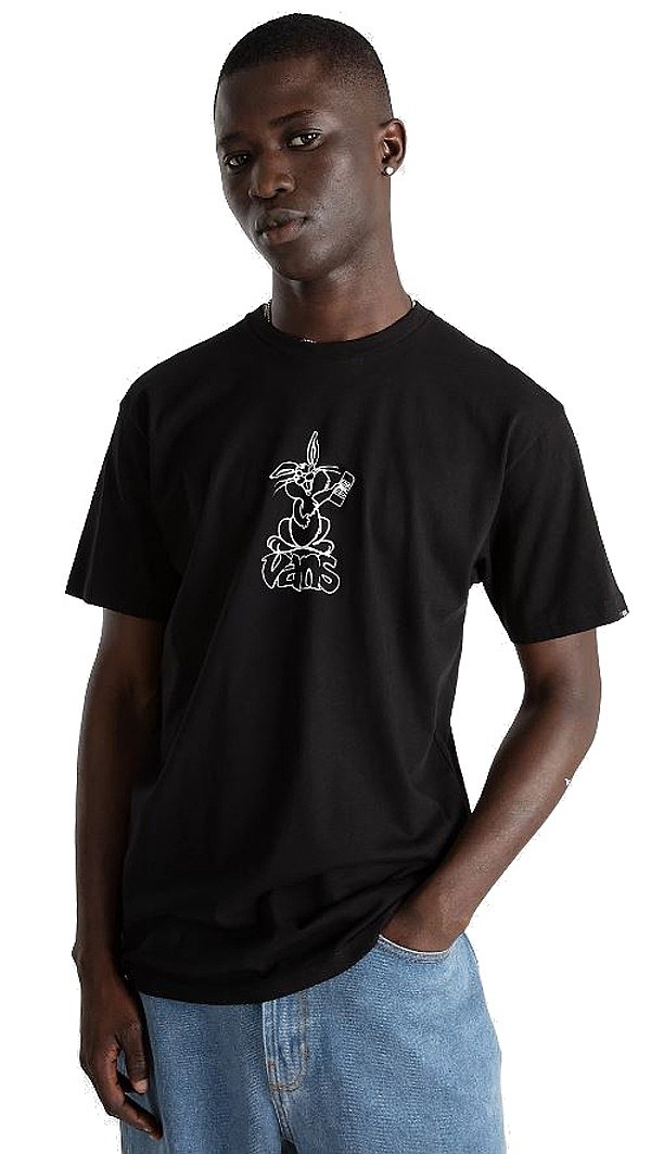 shirts Vans Crazy Eddy - Black - men´s