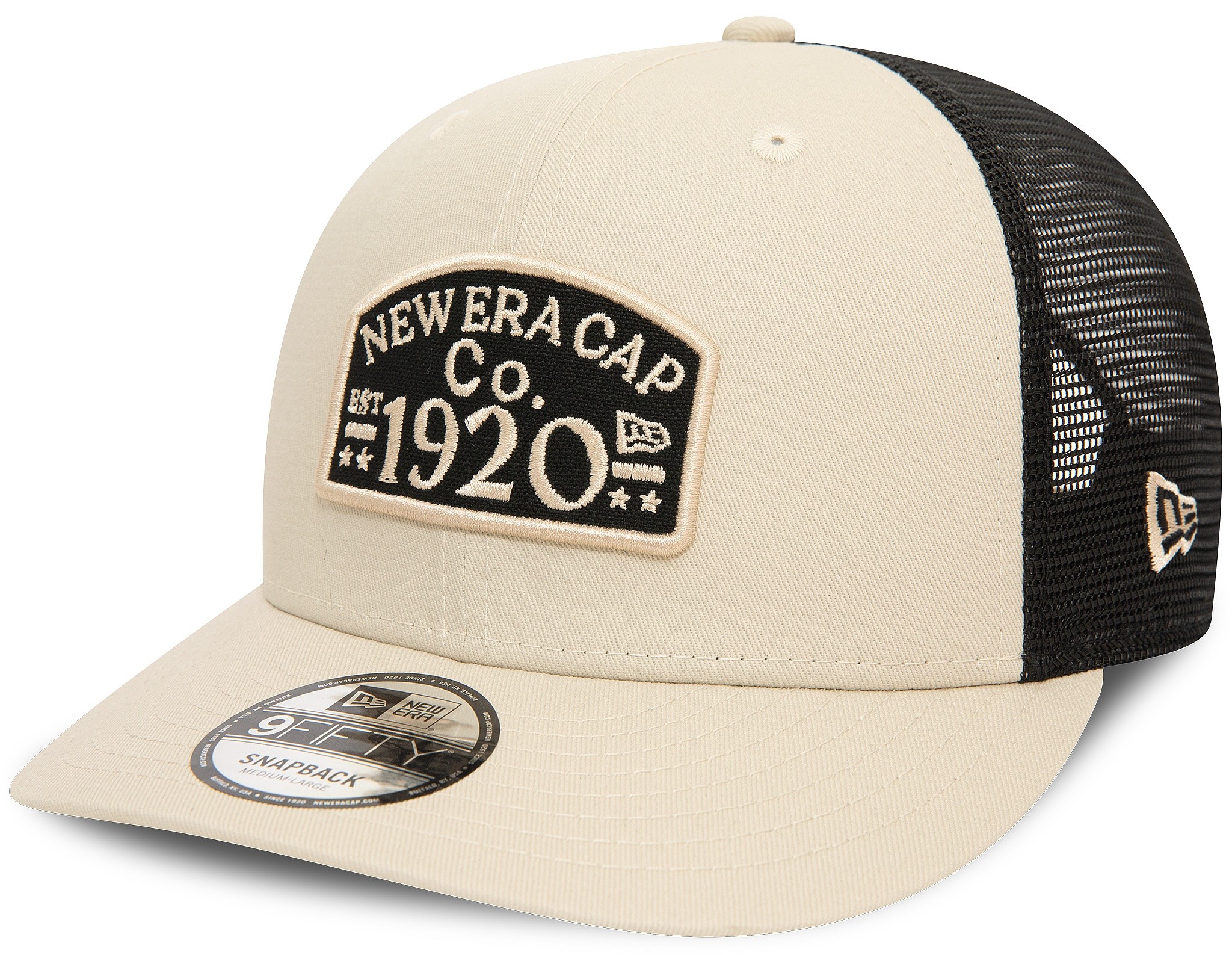 šiltovka New Era 9FI PC Trucker Branded - Stone