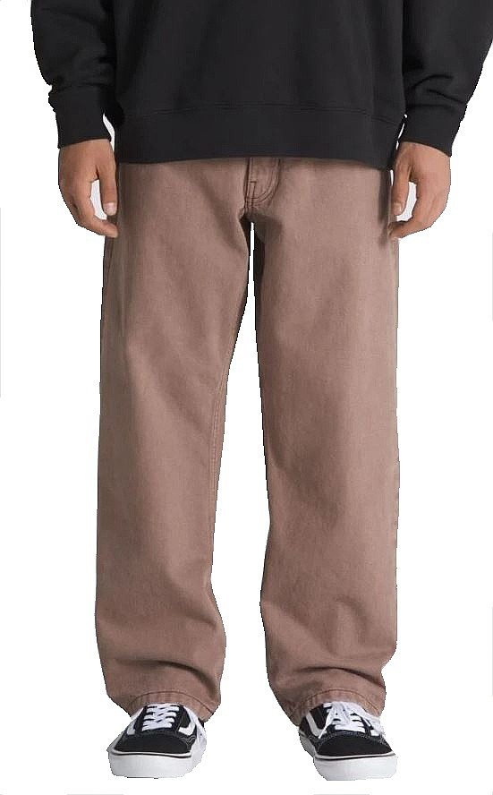 dżinsy Vans Skate Check-5 Skate Loose Denim - Deep Taupe