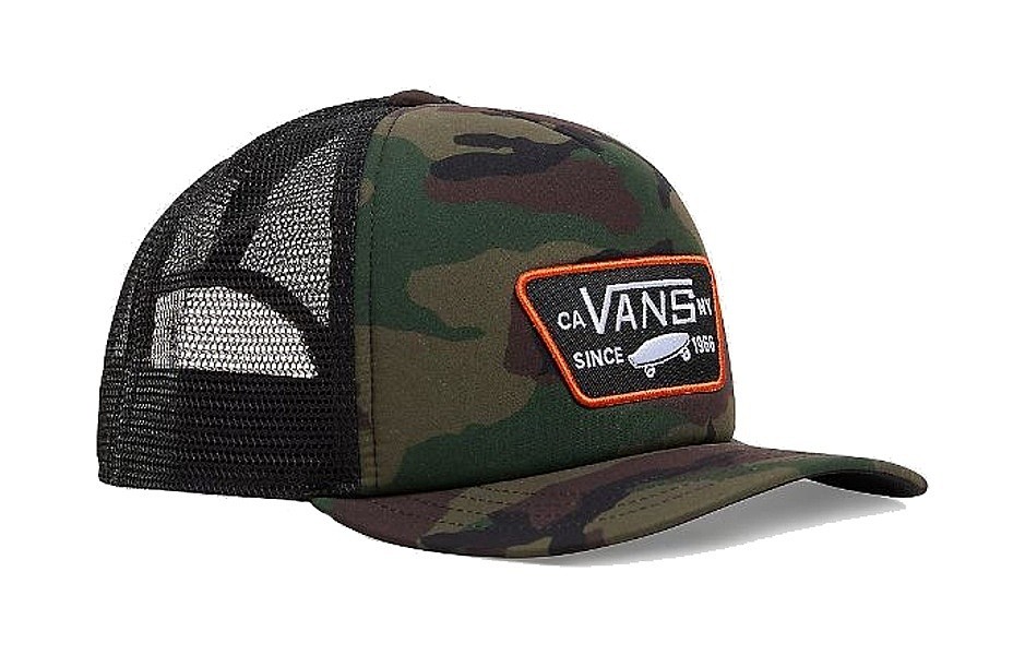 detská šiltovka Vans Full Patch Trucker Youth Classic Camo