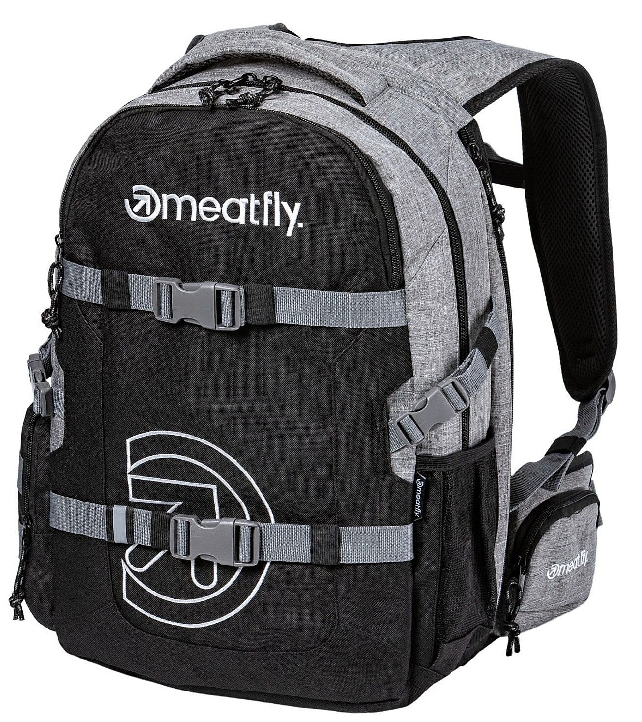 Rucksack Meatfly Ramble - Grey Heather/Black