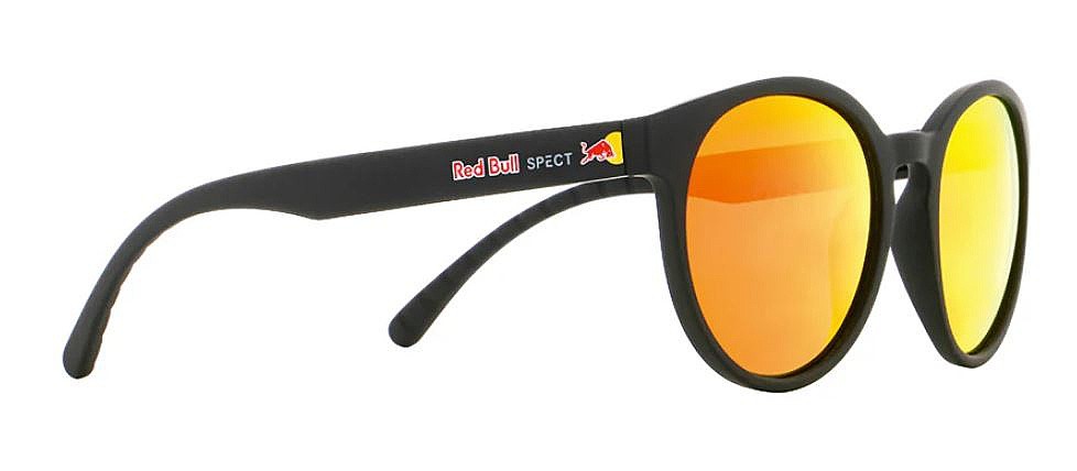 очки Red Bull SPECT Ever - 003P/Black/Brown With Red Mirror/Polarized