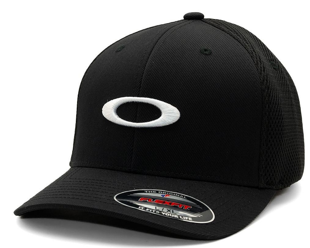 czapka z daszkiem Oakley Ellipse Mesh - Black/White