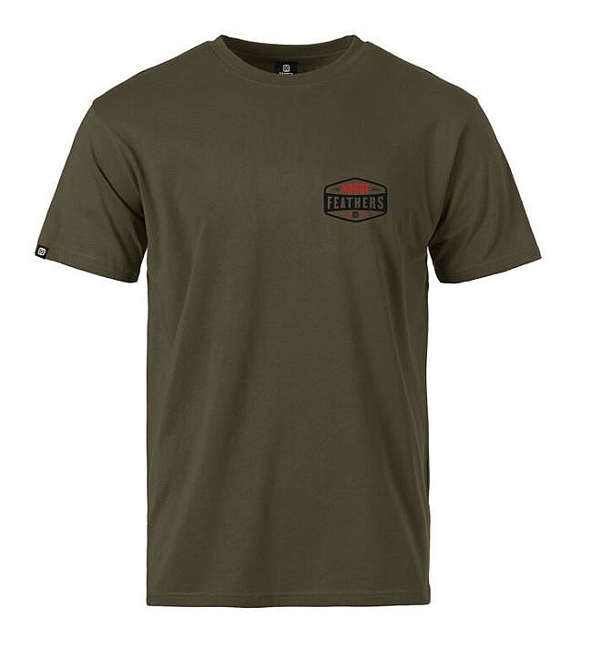 tričko Horsefeathers Hexagon II - Burnt Olive