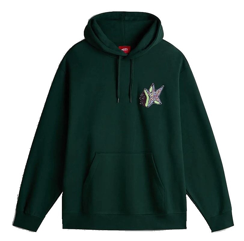 кофта Vans Skate Star Pullover Hooded Fleece - Scarab - men´s