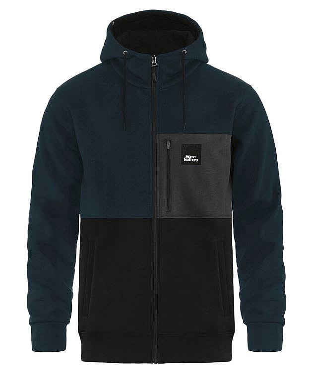 Sweatshirt Horsefeathers Vick Zip - Pond - men´s