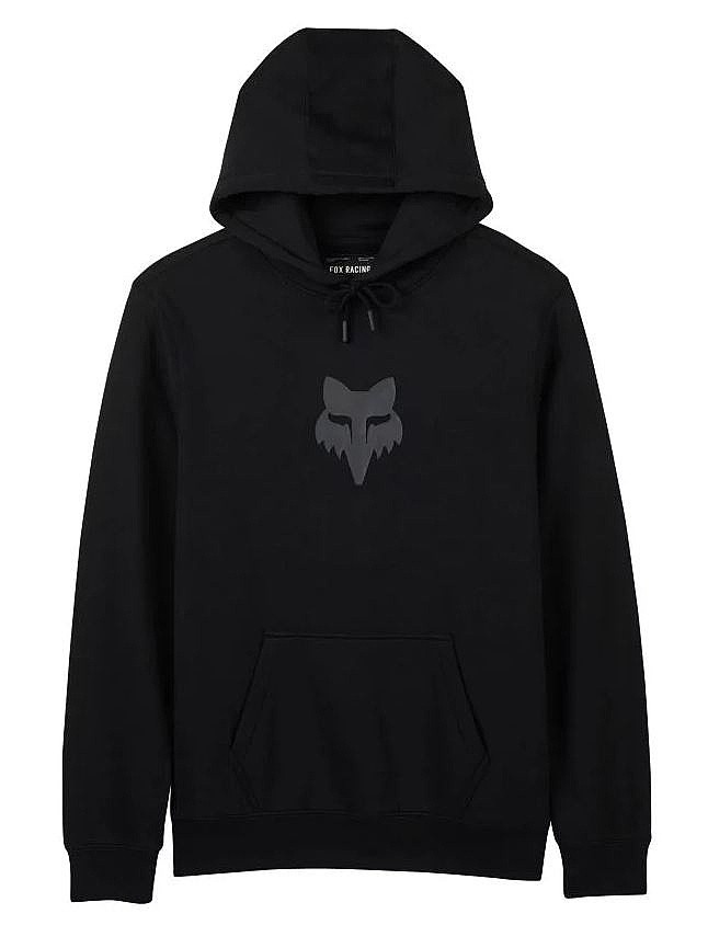 shirts Fox Head Fleece Pullover - Black/Black - men´s