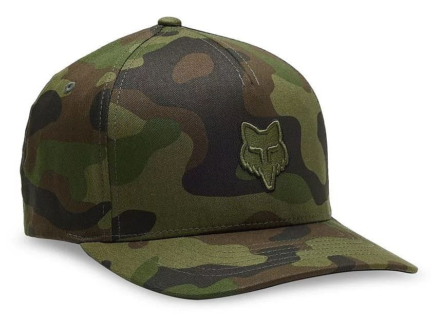Kappe Fox Head Flexfit - Green Camo - men´s