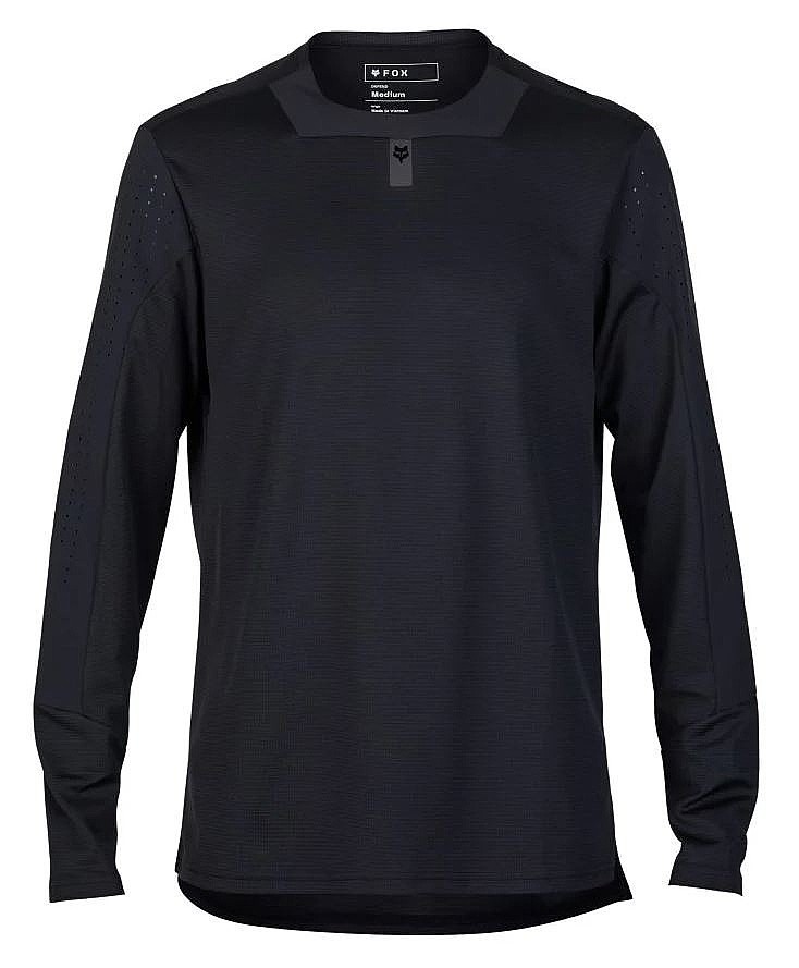 tröja Fox Defend Jersey LS - Black - men´s